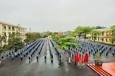 NGÀY HỘI ĐỒNG DIỄN VÕ NHẠC VOVINAM – TRƯỜNG THCS NINH PHÚC